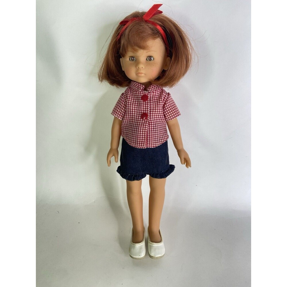 Corolle Les Cheries CLARA Doll Red Hair with Freckles Original Outfit and Shoes